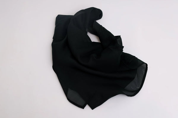 Premium Bottle Green Chiffon Hijab